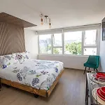 Comodo Departamento Estudio De Arriendo Diario En El Centro De Concepcion, Te Alojo Conce