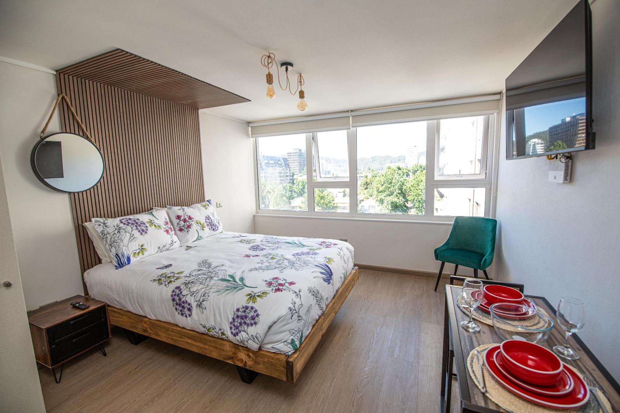 Apartamento Comodo Departamento Estudio De Arriendo Diario En El Centro De Concepcion, Te Alojo Conce Concepción