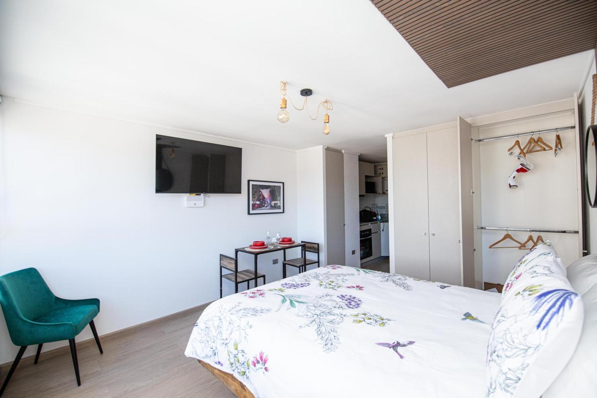 Comodo Departamento Estudio De Arriendo Diario En El Centro De Concepcion, Te Alojo Conce Apartamento