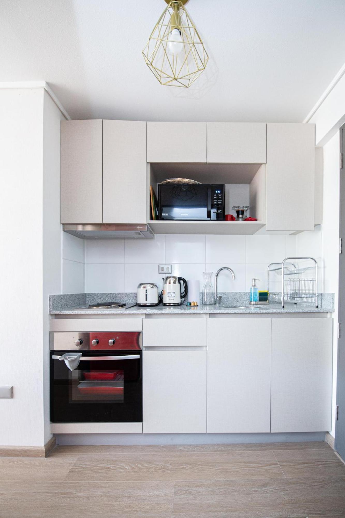 Comodo Departamento Estudio De Arriendo Diario En El Centro De Concepcion, Te Alojo Conce Apartamento